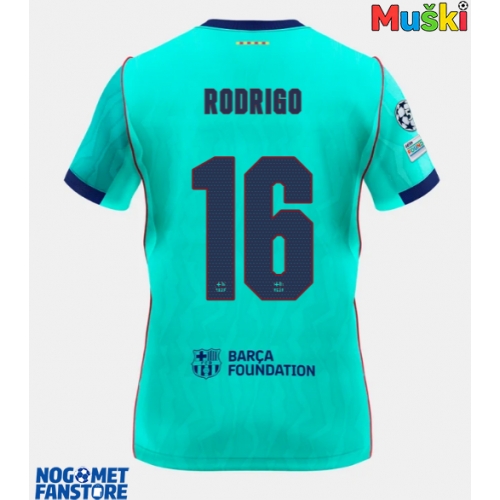 Barcelona Rodri Hernandez #16 Rezervni Dres 2026-27 Kratak Rukav